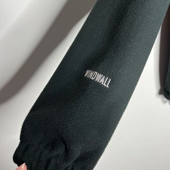 The North Face Jacket Mens Small Windwall Black Fleece Full Zip Outdoor Hiking‎ - Picture 12 of 14